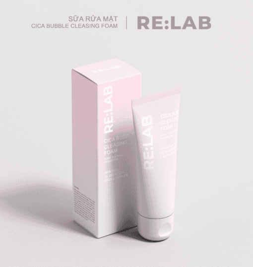 SỮA RỬA MẶT RE:LAB / CICA BUBBLE CLEASING FOAM
